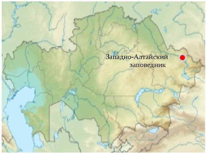 Карта россии алтайский заповедник