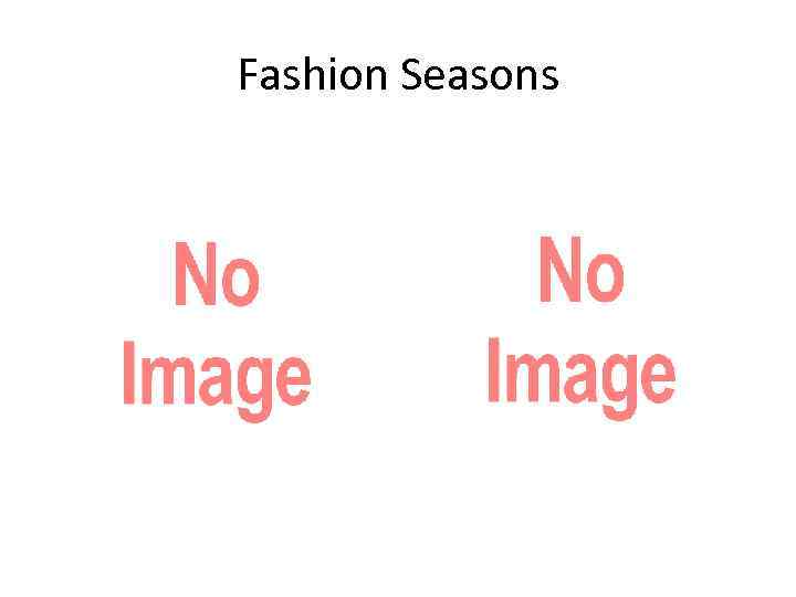 Fashion Seasons 