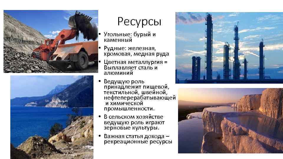 Топливно энергетические ресурсы уголь