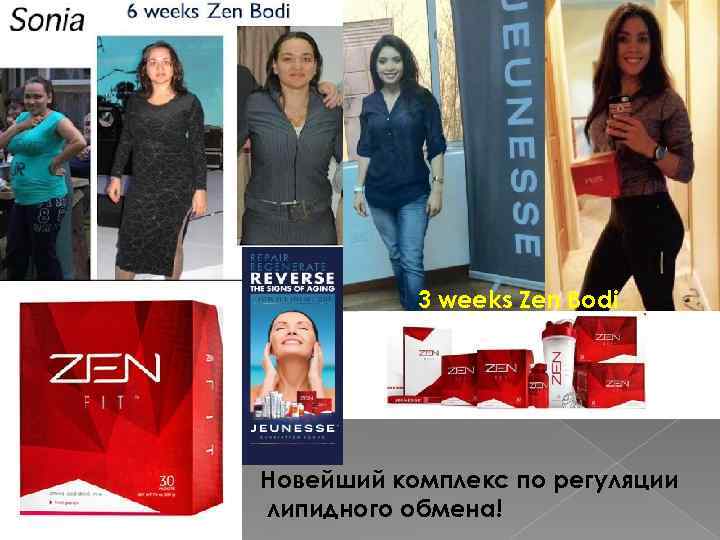 3 weeks Zen Bodi Новейший комплекс по регуляции липидного обмена! 