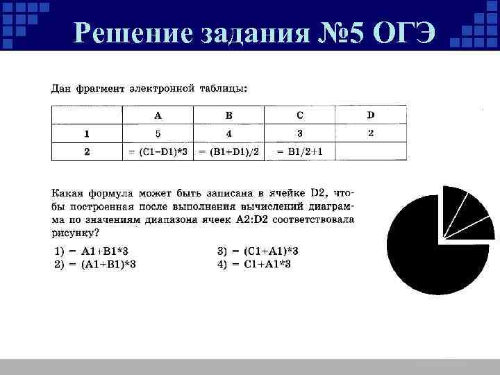 Огэ по информатике тип