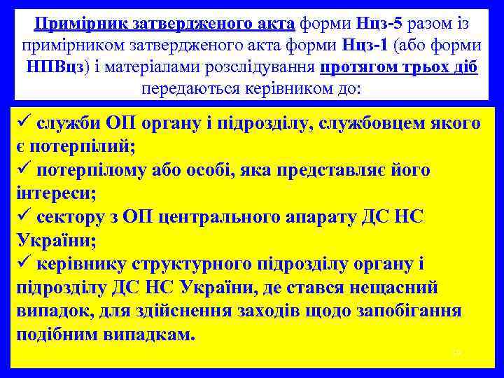 Примірник затвердженого акта форми Нцз-5 разом із примірником затвердженого акта форми Нцз-1 (або форми