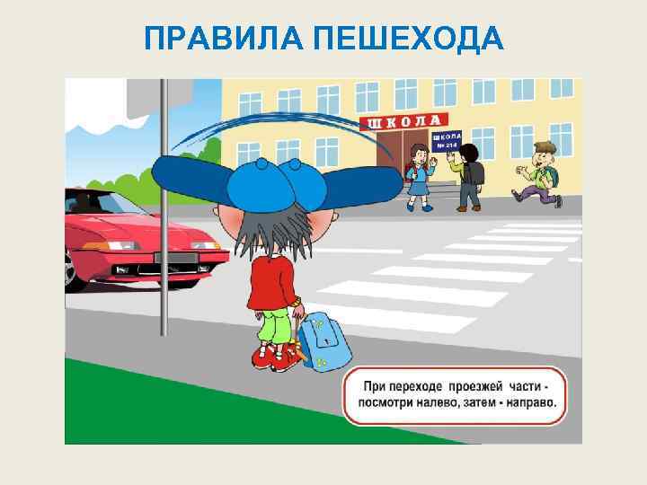 ПРАВИЛА ПЕШЕХОДА 