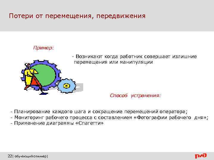 Перемещение пример