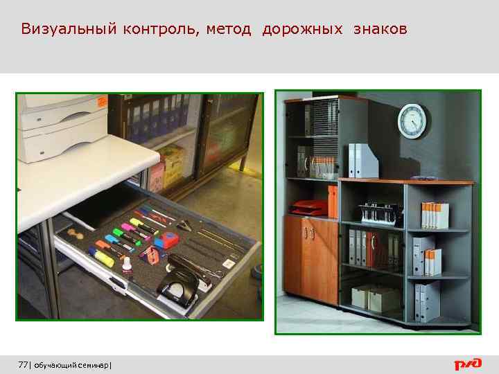  Визуальный контроль, метод дорожных знаков 77| обучающий семинар| 