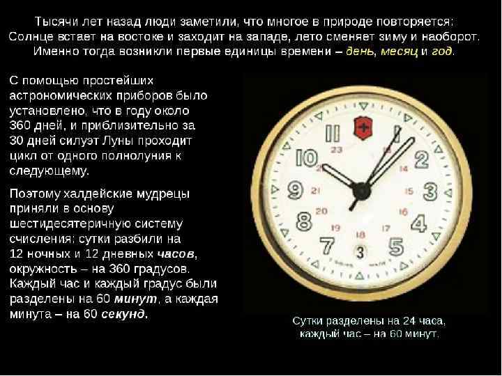 Тысячи лет назад люди заметили, что многое в природе повторяется: Солнце встает на востоке