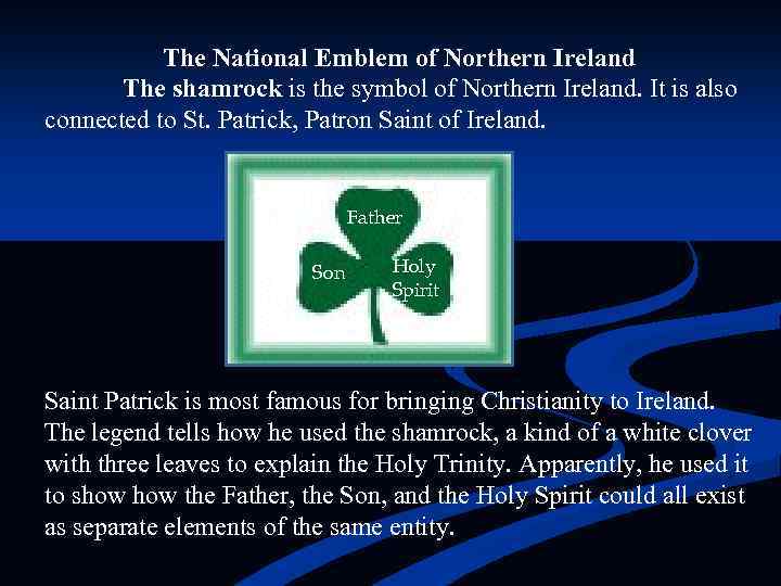 Shamrock symbol of ireland