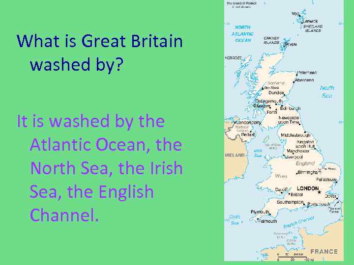 East of great britain