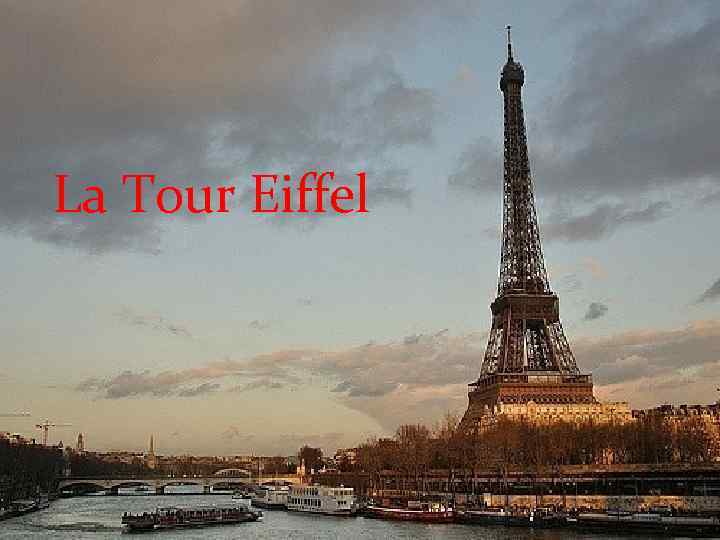 La Tour Eiffel 