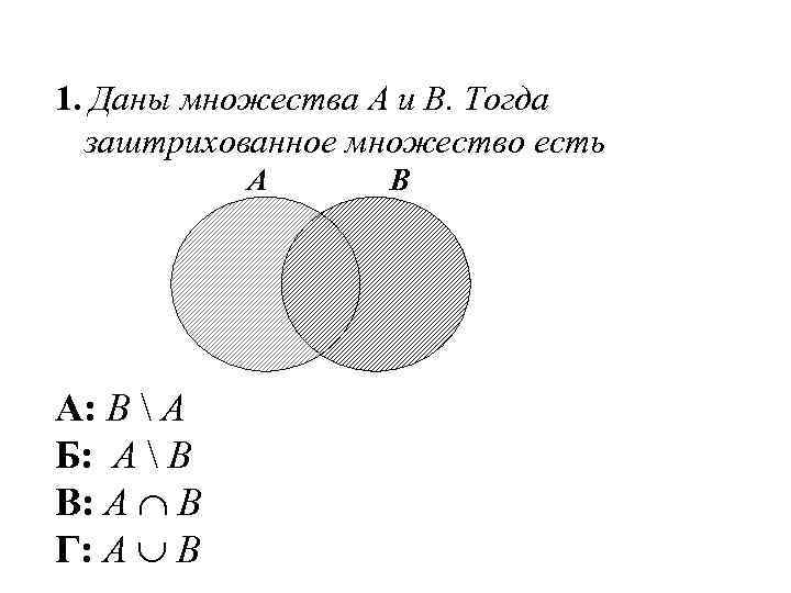 Тогда равно. Даны множества. Даны множества а и в тогда заштрихованное множество есть. Даны множества Найдите объединение. Даны два множества.