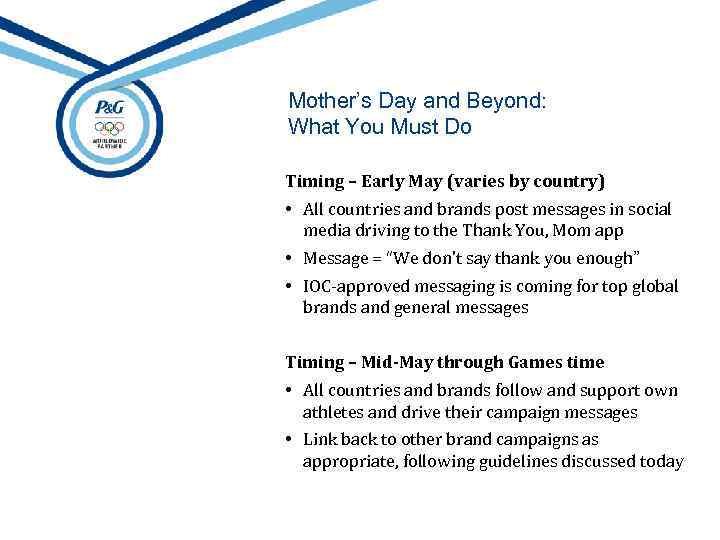 Mother’s Day and Beyond: What You Must Do Timing – Early May (varies by