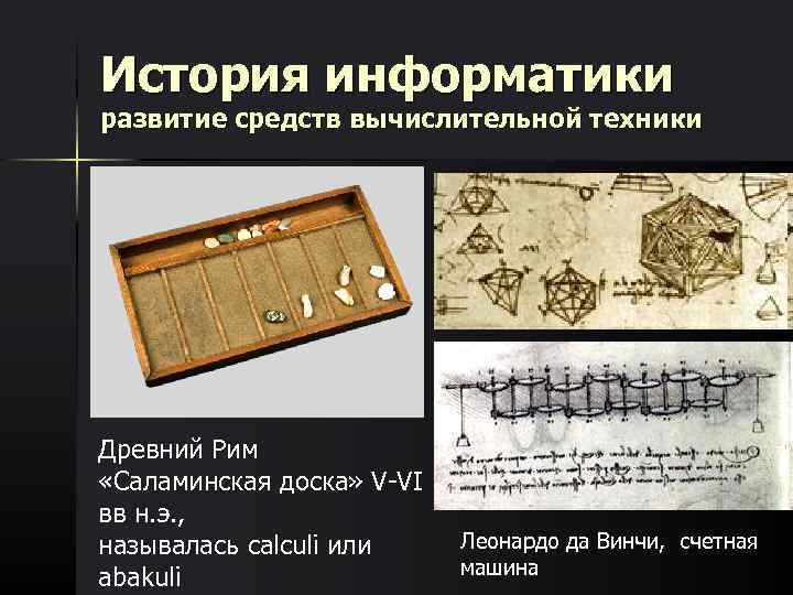 История развития информатики картинки