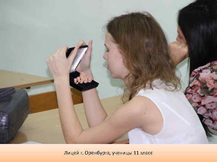 Лицей г. Оренбурга, ученицы 11 класс 