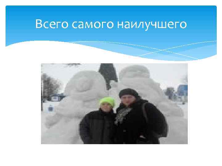 Всего самого наилучшего 