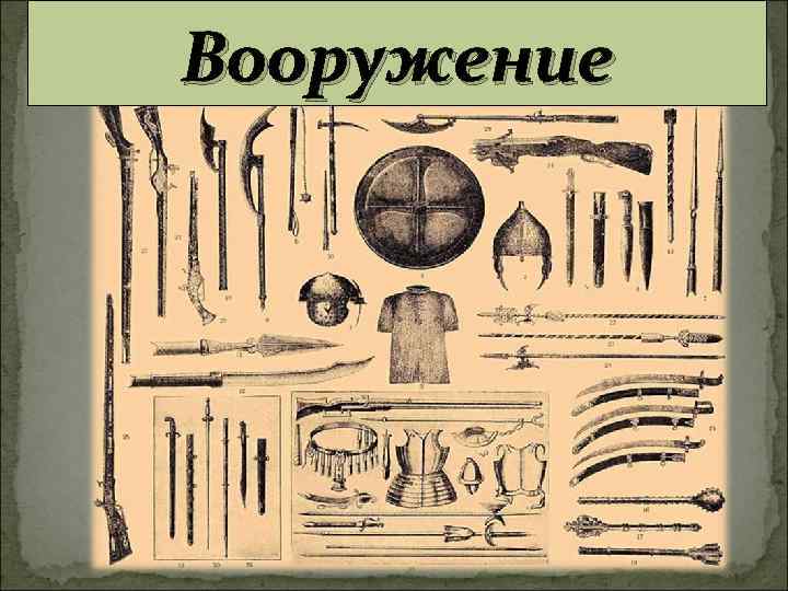 Вооружение 