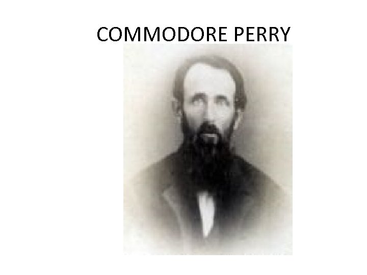 COMMODORE PERRY 