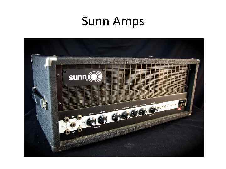 Sunn Amps 