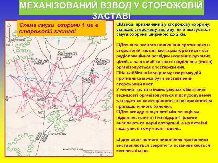 Взвод в поиске схема