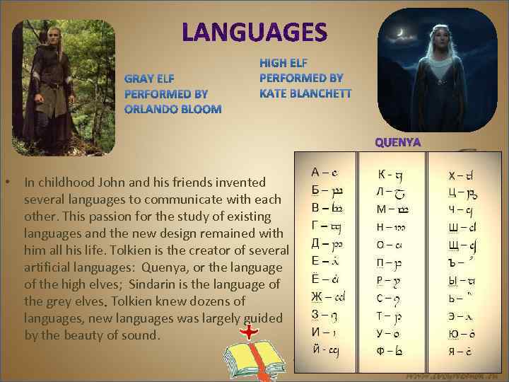  • In childhood John and his friends invented several languages to communicate with