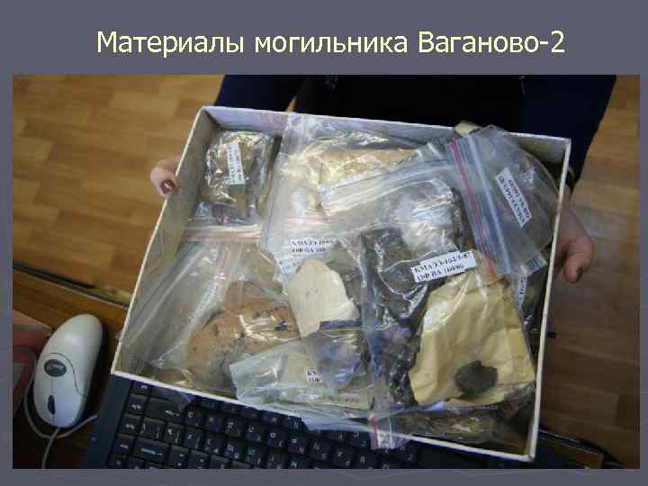 Материалы могильника Ваганово-2 