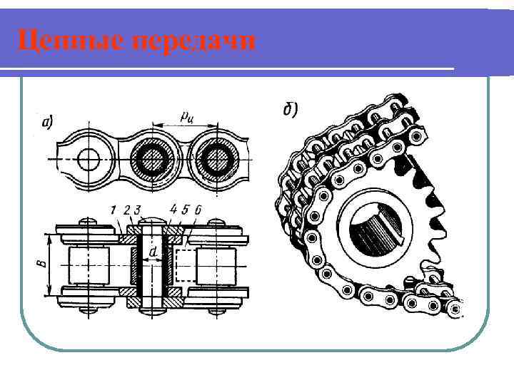 Цепные передачи 