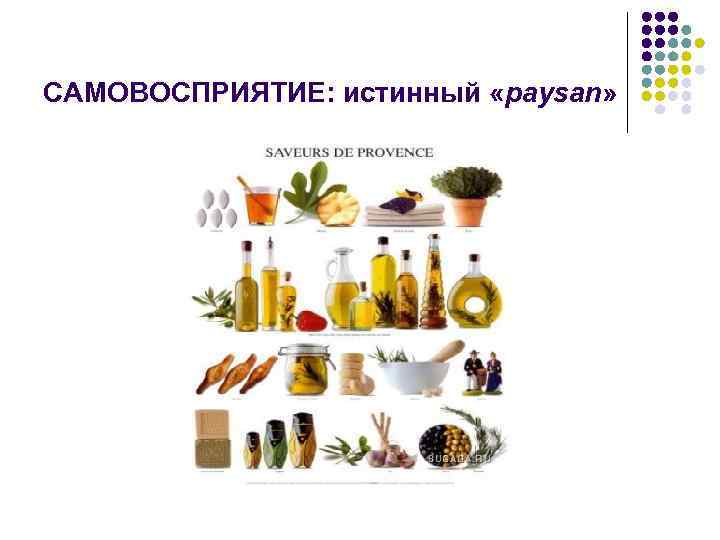 САМОВОСПРИЯТИЕ: истинный «paysan» 