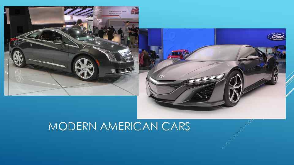 MODERN AMERICAN CARS 