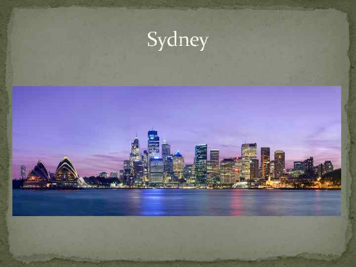 Sydney 