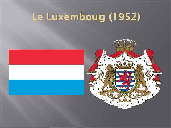 Le Luxembour (1952) g 