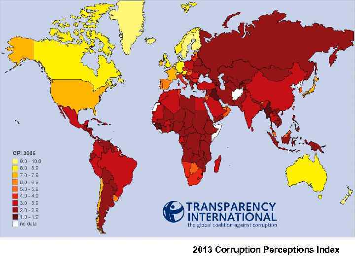 2013 Corruption Perceptions Index 