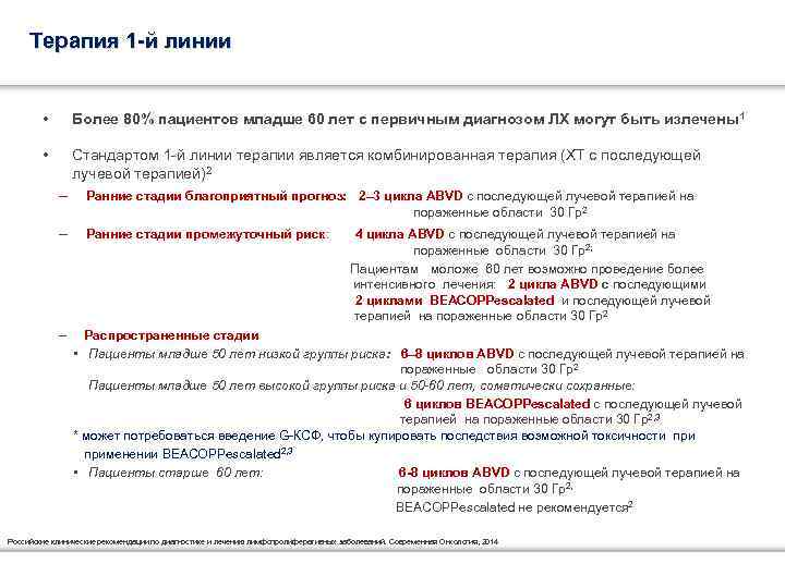 Beacopp схема химиотерапии при лимфоме