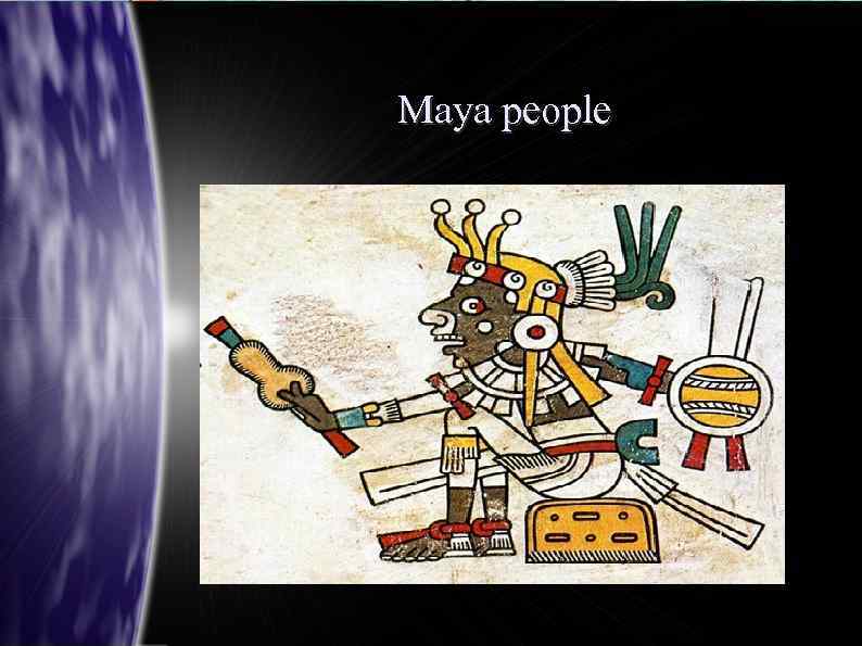 Maya people 