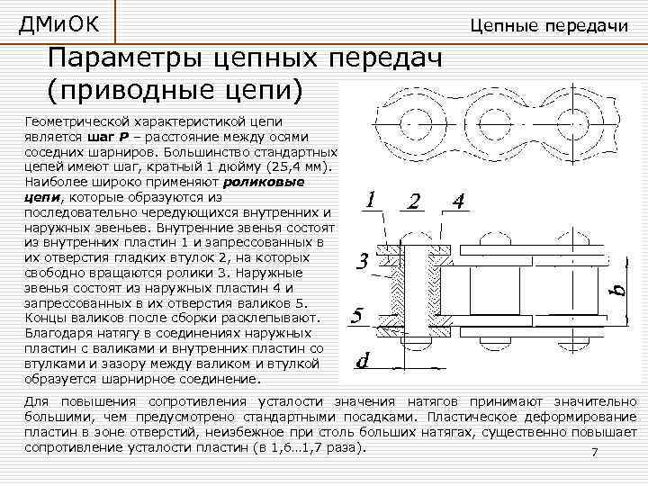 Характер цепи