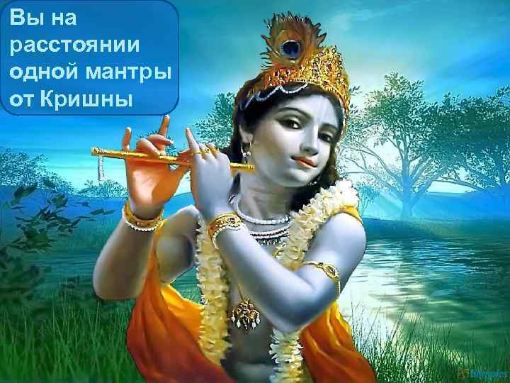 Вы на расстоянии одной мантры One от Кришны Mantra Away We are always only