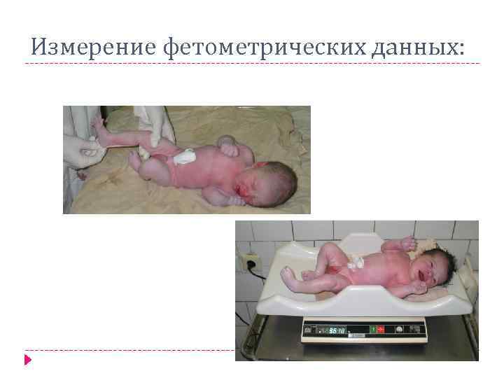Измерение фетометрических данных: 