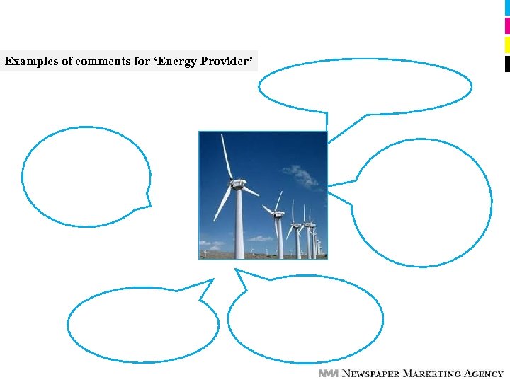 Examples of comments for ‘Energy Provider’ 