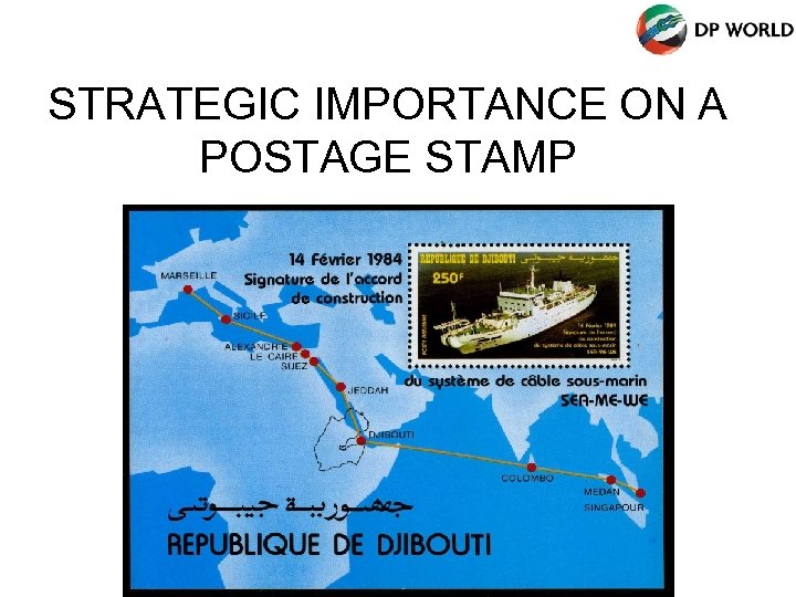 STRATEGIC IMPORTANCE ON A POSTAGE STAMP 