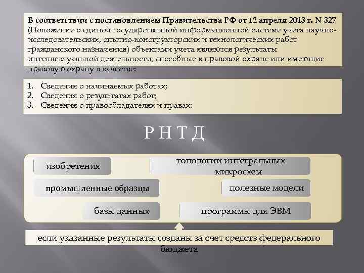 В соответствии с постановлением Правительства РФ от 12 апреля 2013 г. N 327 (Положение