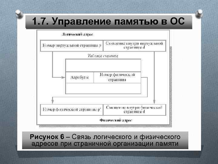 Физический адрес организации это. Связь логического и физического адресов. 7 Управление. Адрес управляющей памяти.