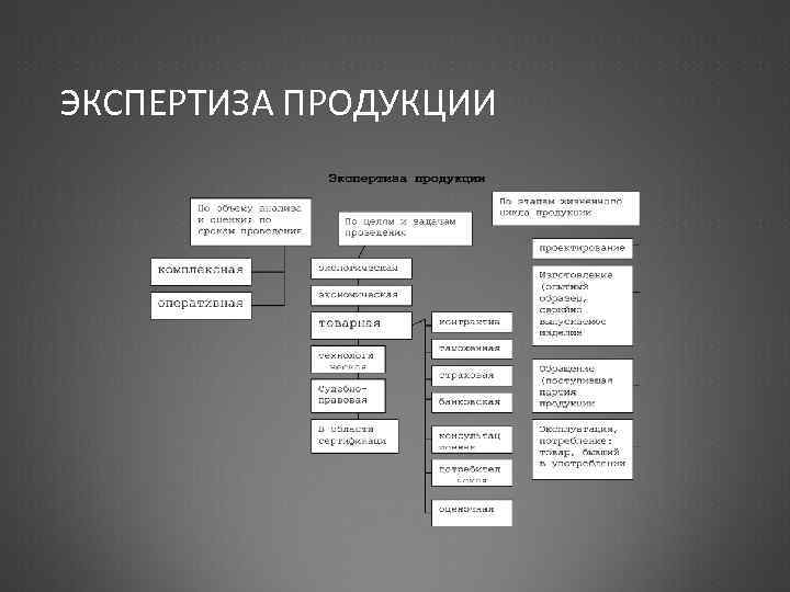 ЭКСПЕРТИЗА ПРОДУКЦИИ 