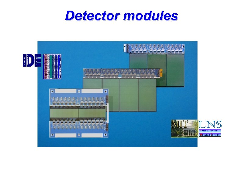 Detector modules 