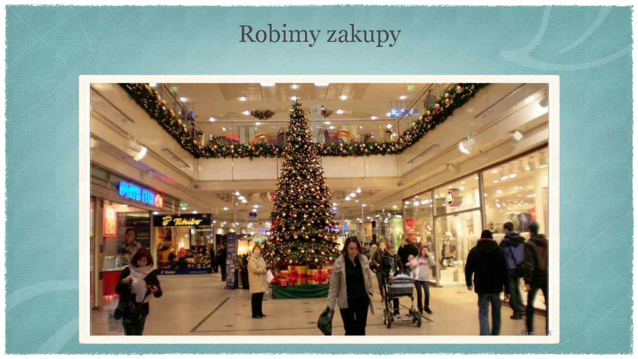 Robimy zakupy 