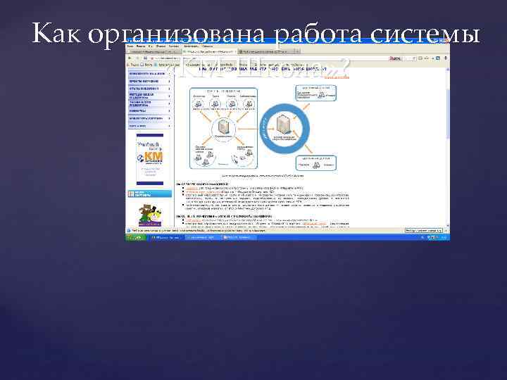 Как организована работа системы «КМ-Школа» ? 
