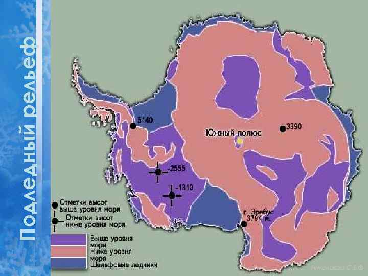 Николаева С. Б. ® Подледный рельеф 