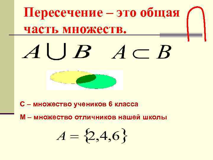 Общее множество. Пересечение множеств. Общая часть множеств. Множества 6 класс математика. Что такое общая часть множества в математике.