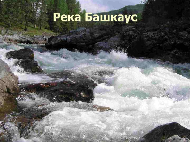 Река Башкаус 