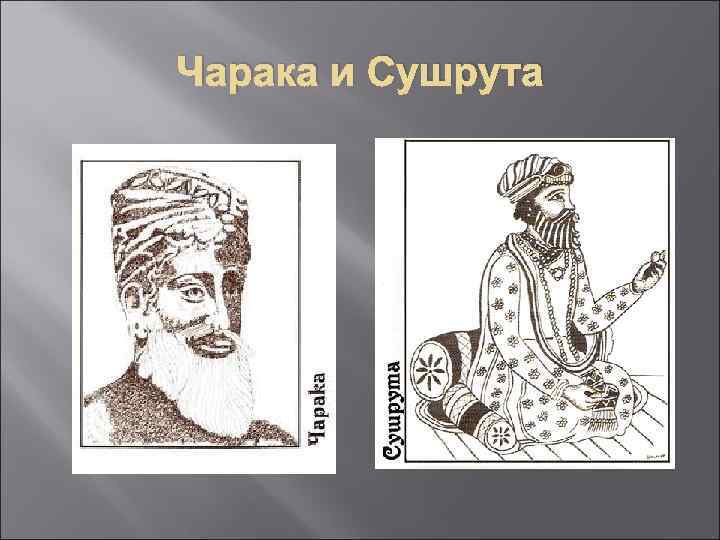 Чарака и Сушрута 