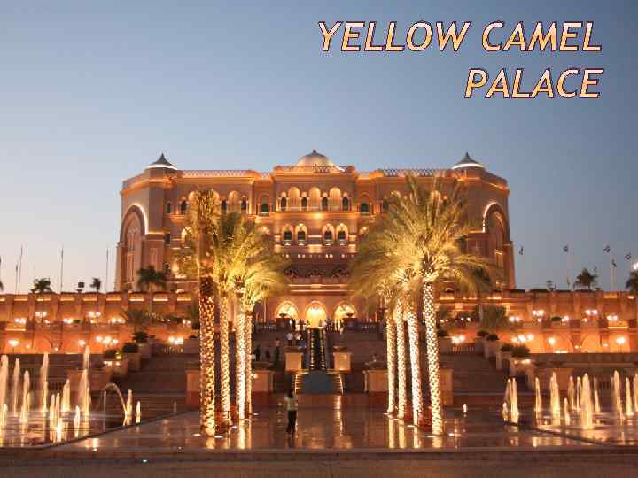 YELLOW CAMEL PALACE 