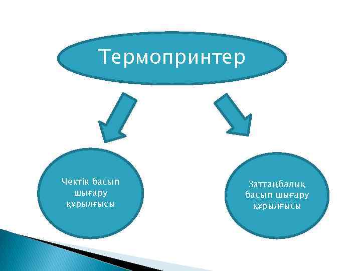 Термопринтер Чектік басып шығару құрылғысы Заттаңбалық басып шығару құрылғысы 