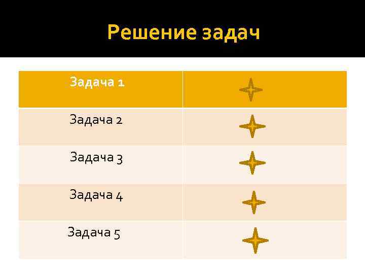 Решение задач Задача 1 Задача 2 Задача 3 Задача 4 Задача 5 